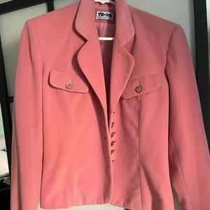 Beautiful coral pink coat